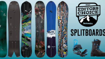 2017 Editors’ Choice Awards: Splitboards