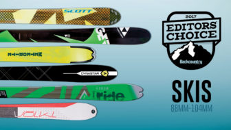 2017 Editors’ Choice Awards: Skis 88-104mm