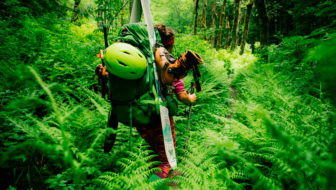 Photographer Jason Hummel wanders Washington’s temperate rainforest in search of glacier skiing
