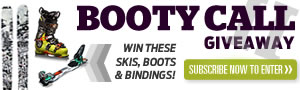 Subscribe to Backcountry to be entered to win a full setup from Armada, Dalbello, and Marker!