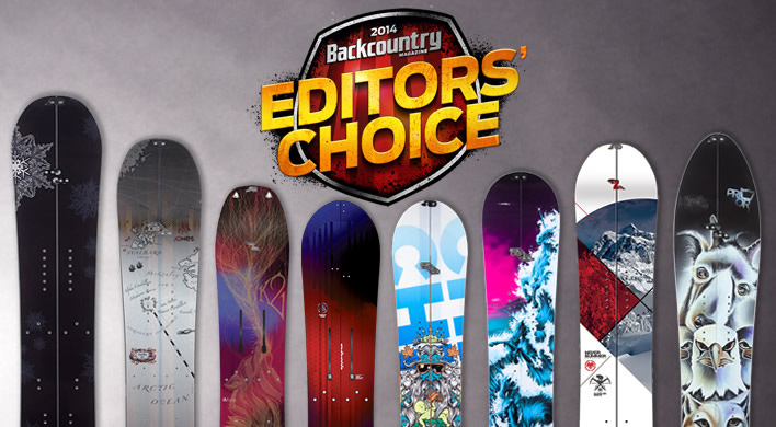 2014 Editors’ Choice Awards – Snowboards