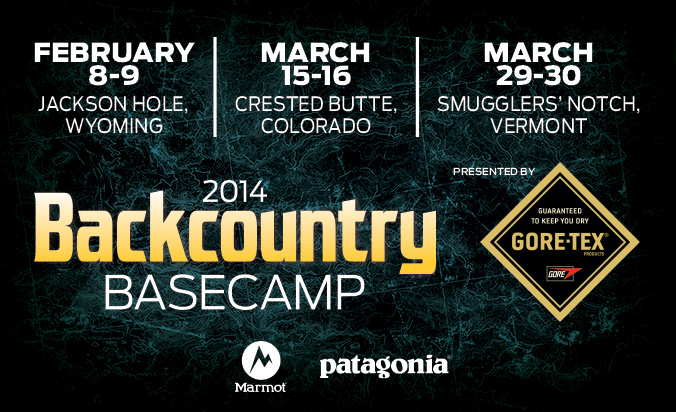 Backcountry Magazine announces Basecamp lineup for Crested Butte, Colo.