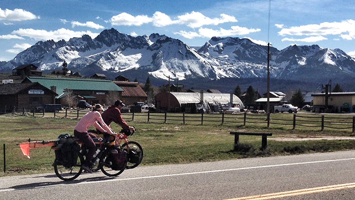 Saddle Sores & Summits: Cycling to Ski Idaho’s Sawtooth Mountains
