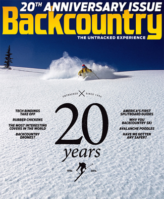 Backcountry's 100th Issue. [Photo] Lee Cohen