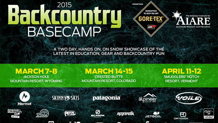 Backcountry BASECAMP Schedule of Events: Jackson Hole Mountain Resort