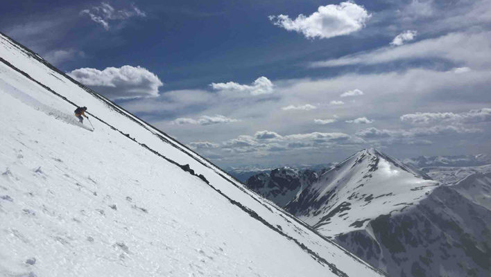 Summer Solitare: Aaron Rice talks solo skiing on his path to 2.5 million vertical feet in 2016