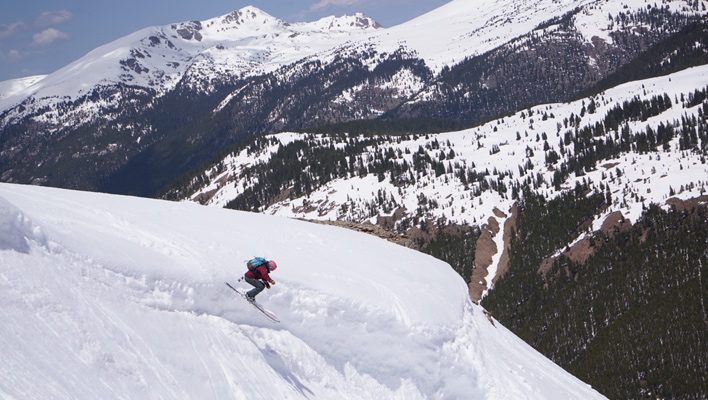 Summer Stashes: Getting turns on Independence Pass