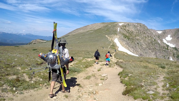 Summer Stashes: Celebrating friendship with summer turns at Colorado’s Rollins Pass