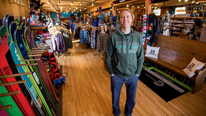 In an age of same-day delivery by drone, will small-town ski shops stick around?