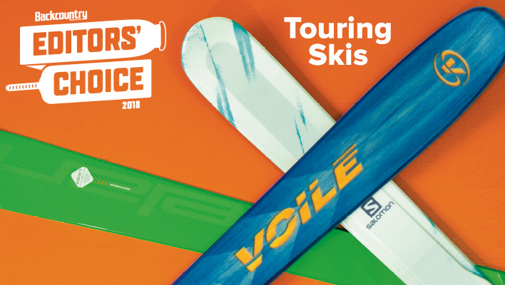 2018 Backcountry Editors' Choice Touring Skis