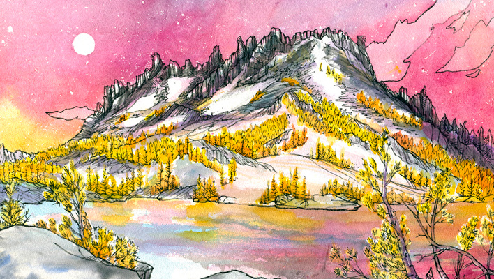 Skintrack Sketches: Artist Nikki Frumkin blurs the lines of art and adventure