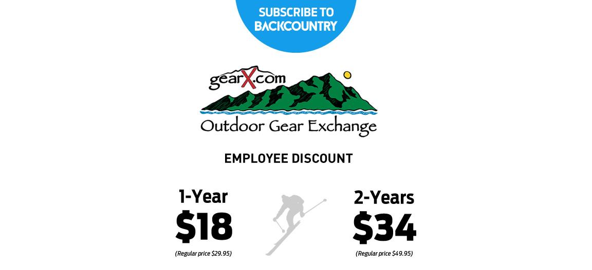 Outdoor Gear Exchange Employee Subscription Discount Backcountry Magazine