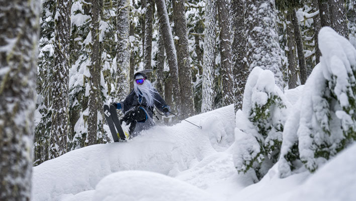 How Tahoe-based snowboarder Ming Poon swapped business for