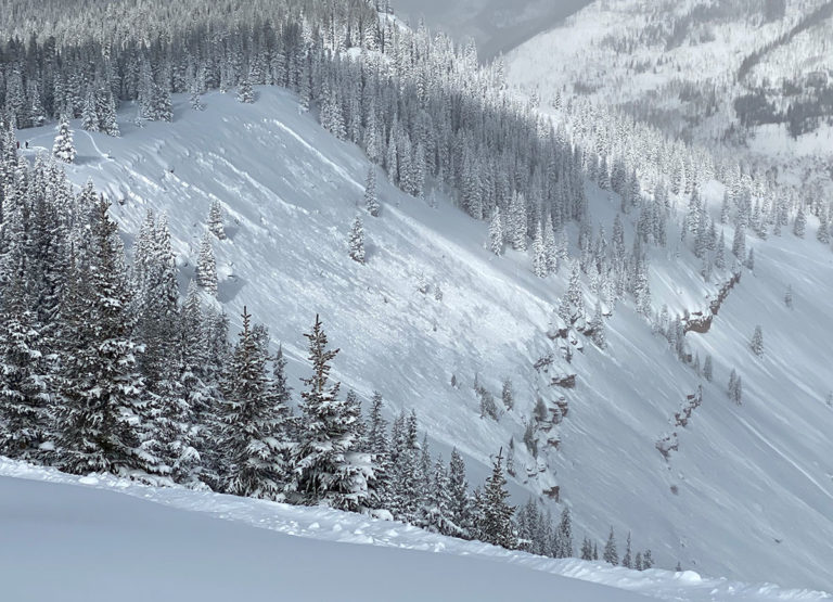 Skier Dies in Thursday Avalanche in Popular East Vail Chutes, Avalanche
