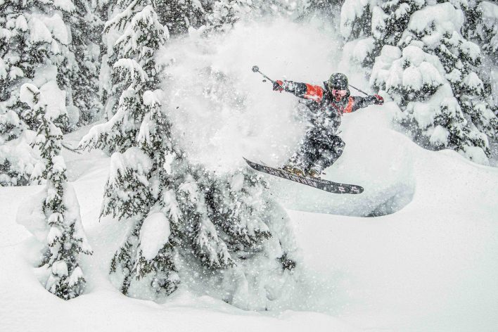 Sammy Carlson: Not Your Dad’s Powder Turn