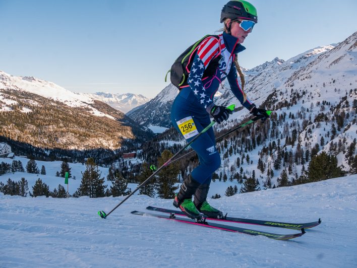 Happy Place: Grace Staberg finds her flow on the Skimo World Cup