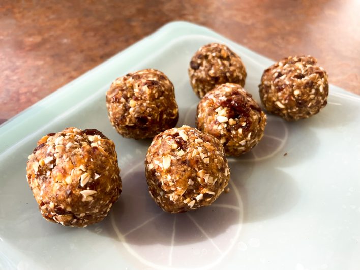Recipes for the Skintrack and Après: Maple Cherry Sea Salt Energy Balls