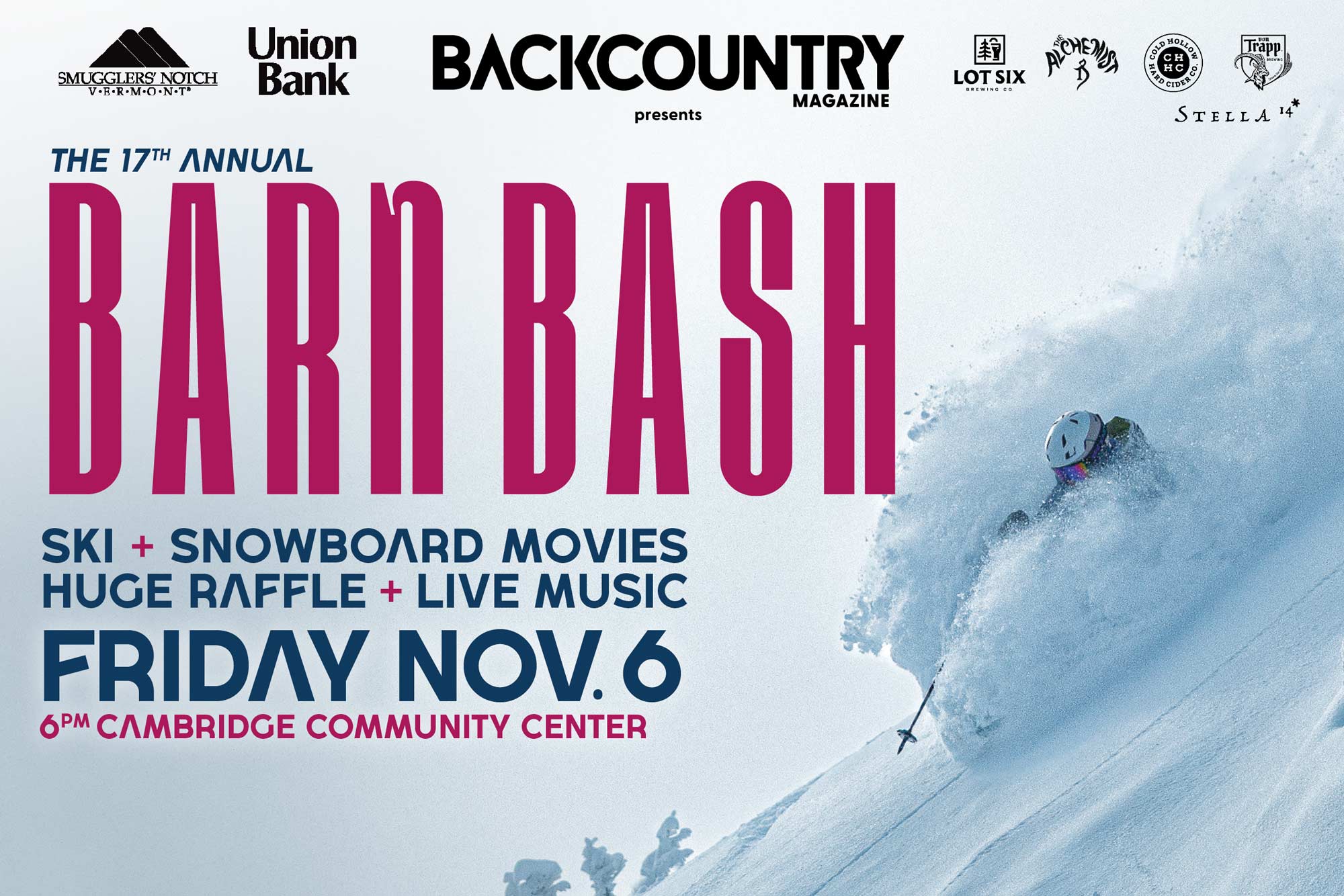 Backcountry Magazine Barn Bash 2026